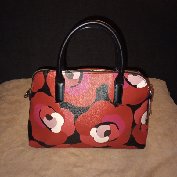 NWOT Kate Spade New York Floral Satchel - Picture 2 of 16